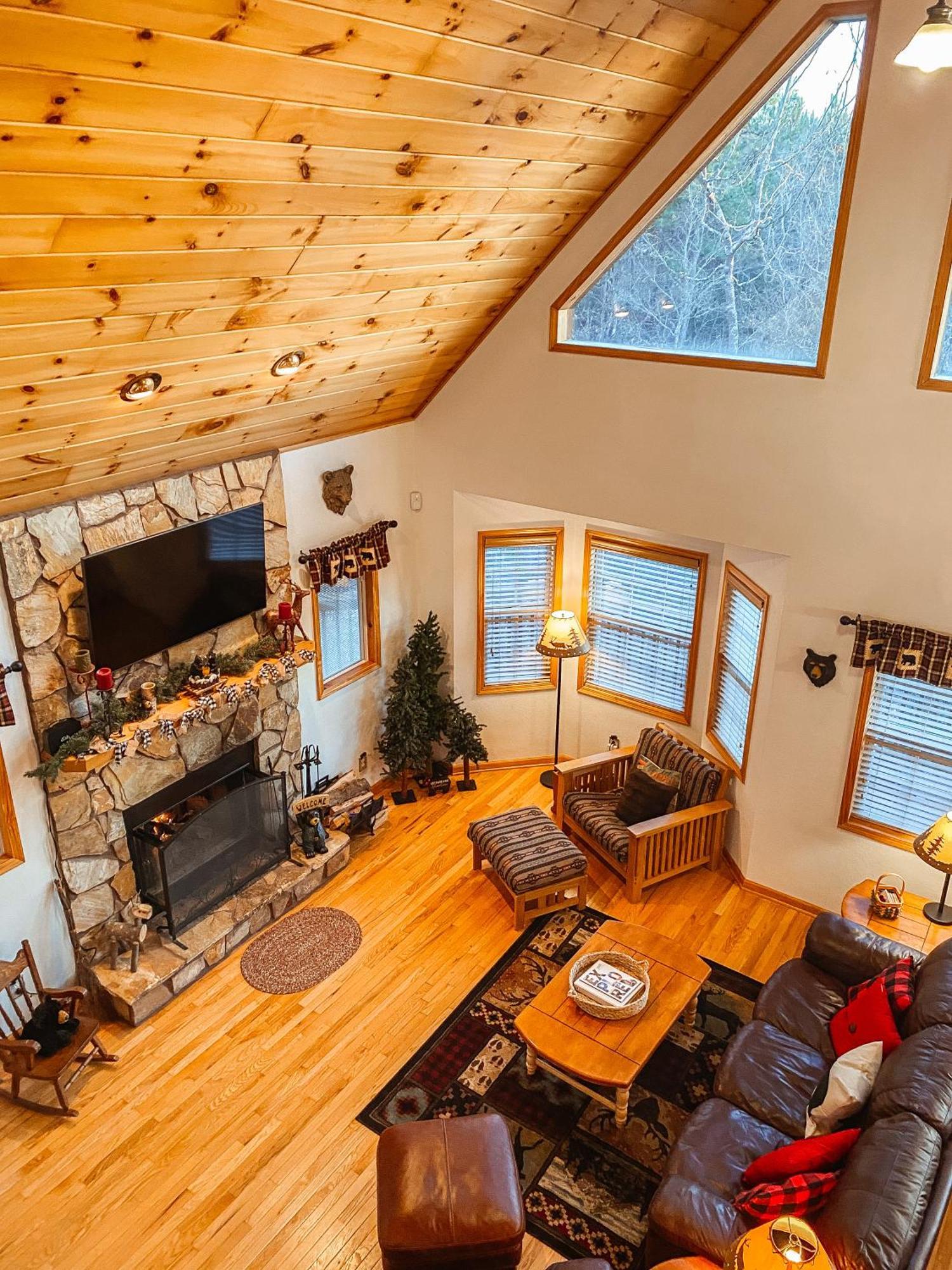 Smoky Mountain Cabin - Hot Tub - Fire Pit マーフィ エクステリア 写真